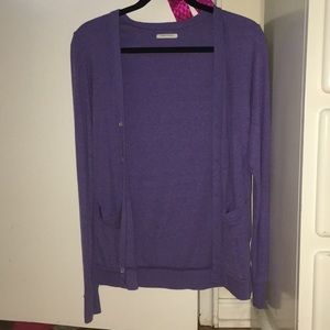 American Apparel purple cardigan